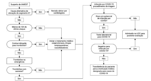 Esquema apresentado no estudo publicado no European Heart Journal